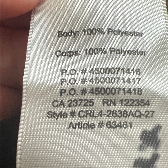 Wilfred Black and Pink Off-Shoulder Elegant Top with Butterfly Print Size XXS - Picture 8 of 11